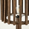 By-Boo Modern landelijke vloerlamp Guard 1-lichts bruin