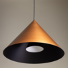 ETH Modern Industrieel hanglamp Dillon 1-lichts koper