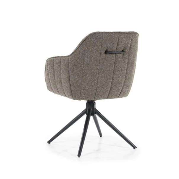 Eleonora Modern Hotel Chique eetkamerstoel Mamé houston bruin