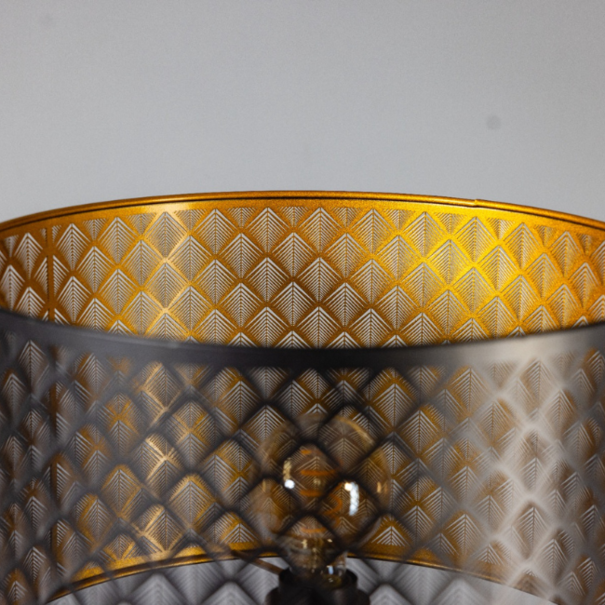 ETH Modern Industrieel Laser tafellamp 1-lichts zwart