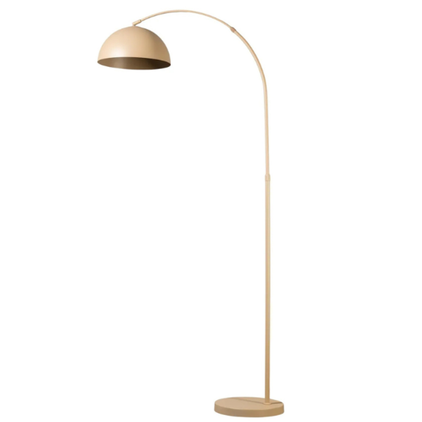 ETH Modern Scandinavisch booglamp Thijs 1-lichts zand