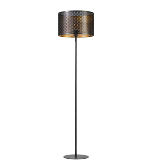 Vloerlamp Laser 1-lichts zwart