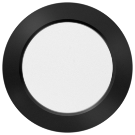 Plafondlamp Ruby 1-lichts zwart Ø16,5 cm