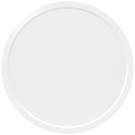 Plafondlamp Ruby 1-lichts wit Ø30 cm