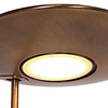 Steinhauer Retro klassiek vloerlamp Zenith 2-lichts brons met leeslamp