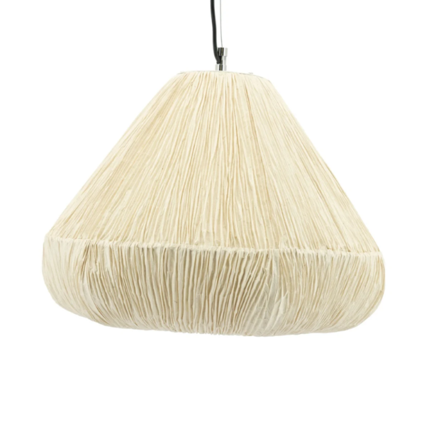By-Boo Modern Scandinavisch hanglamp Lokta 3 1-lichts naturel papier