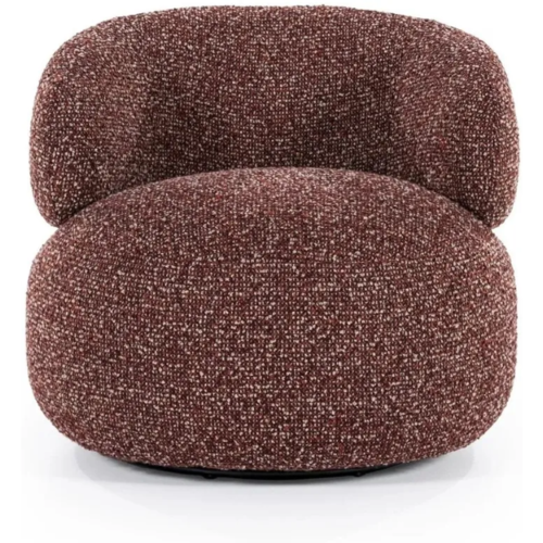 Modern scandinavisch fauteuil Maeve rood Maywood