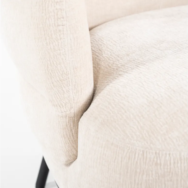 Eleonora Modern Scandinavisch fauteuil David Safari beige