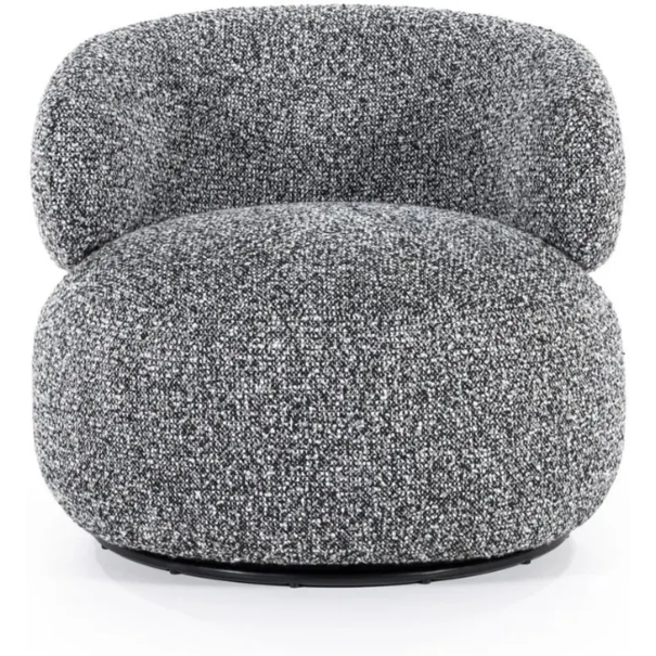 Eleonora Scandinavisch modern fauteuil Maeve zwart maywood
