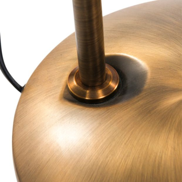 Steinhauer Klassiek retro vloerlamp Zenith 1-lichts brons