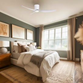 Plafondventilator Arioso wit