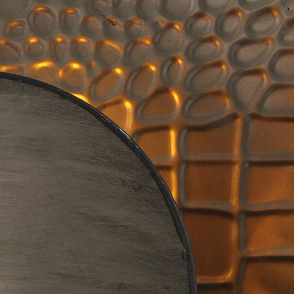 BelaLuz Modern - design - tafellamp - 1-lichts - metaal - antraciet - Yilan