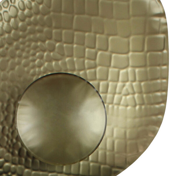 BelaLuz Hotel chique - design - vloerlamp - organisch - metaal brons - Yilan