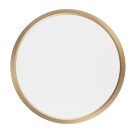 Plafondlamp Ruby 1-lichts goud Ø30 cm