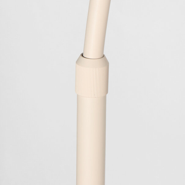 Steinhauer Scandinavisch Japandi vloerlamp Sparkled Light 1-lichts crème