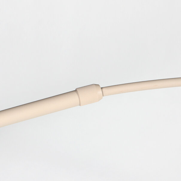 Steinhauer Scandinavisch Japandi vloerlamp Sparkled Light 1-lichts crème