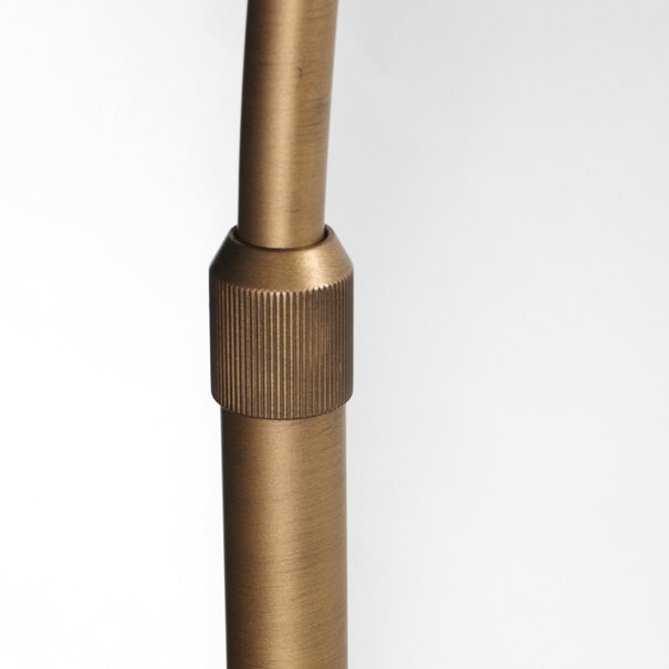 Steinhauer Klassieke vloerlamp Sparkled Light 1-lichts brons