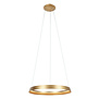 Modern Scandinavisch hanglamp Ringlux 1-lichts 60 cm goud