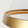 Steinhauer Modern Scandinavisch hanglamp Ringlux 1-lichts 60 cm goud
