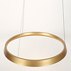 Steinhauer Modern Scandinavisch hanglamp Ringlux 1-lichts 60 cm goud