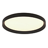 Steinhauer Modern Scandinavisch plafondlamp Flady Ø50 cm zwart