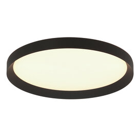 Plafondlamp Flady 1-lichts zwart 50 cm