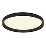 Modern Scandinavisch plafondlamp Flady Ø50 cm zwart