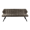 BelaLuz Moderne Scandinavische eetkamerbank Turn Rich taupe