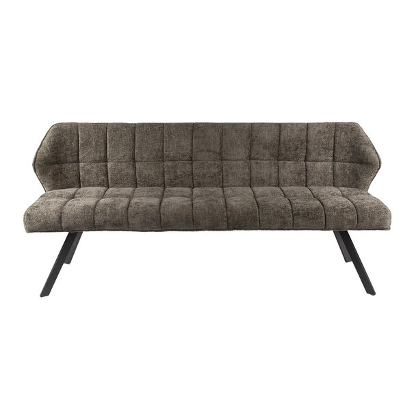 BelaLuz Moderne Scandinavische eetkamerbank Turn Rich taupe