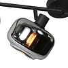 Steinhauer Modern industrieel opbouwspot Tenebris 4 lichts smoke