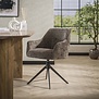 Moderne Hotel chique eetkamerstoel Flow Rich taupe