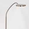 Steinhauer Modern Industriële vloerlamp Platu 1-lichts staal