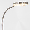Steinhauer Modern Industriële vloerlamp Platu 1-lichts staal