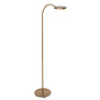 klassiek industrieel vloerlamp Platu 1-lichts brons