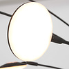 Steinhauer Design industrieel vloerlamp Synna 5-lichts zwart