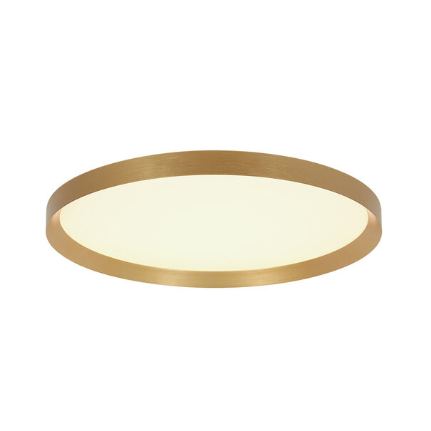 Steinhauer Modern Scandinavisch plafondlamp Flady Ø40 cm goud