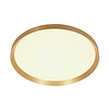 Steinhauer Modern Scandinavisch plafondlamp Flady Ø40 cm goud