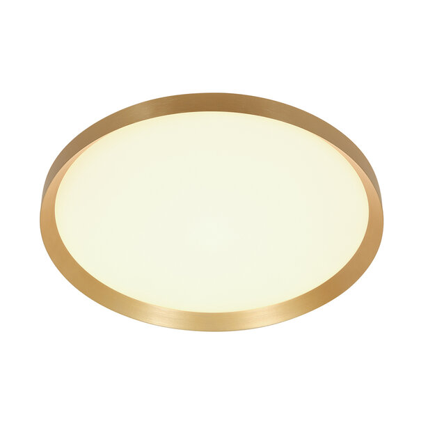Steinhauer Modern Scandinavisch plafondlamp Flady Ø40 cm goud
