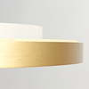 Steinhauer Modern Scandinavisch plafondlamp Flady Ø40 cm goud