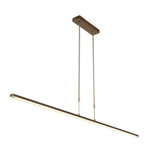 Hanglamp Zelena 1-lichts brons