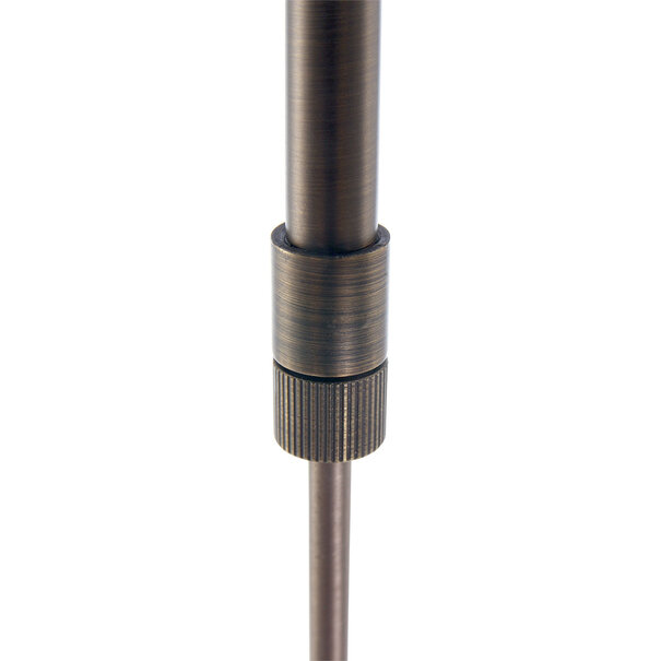 Steinhauer Retro minimalistische hanglamp Zelena 155 cm brons