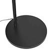 Steinhauer Modern Scandinavisch vloerlamp Ringlux 1-lichts zwart