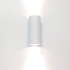 Artdelight Modern Scandinavische wandlamp Roulo 2-lichts wit