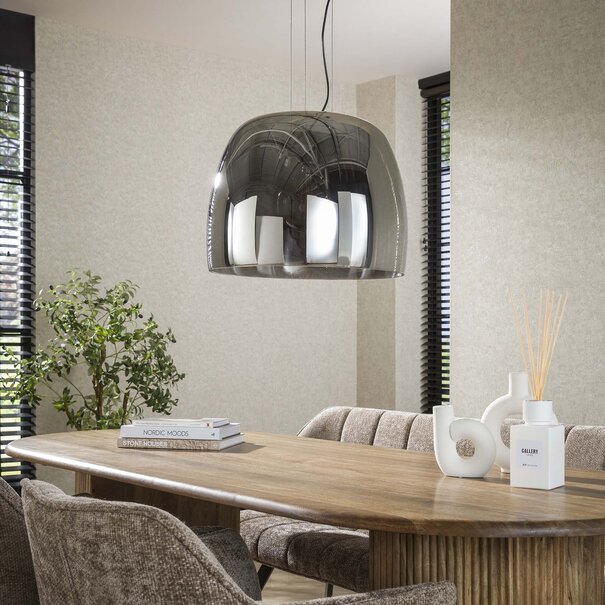 BelaLuz Moderne hanglamp Dash XL 1-lichts glas