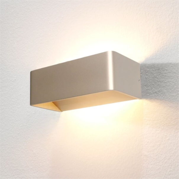 Artdelight Scandinavisch Hotel Chique wandlamp Mainz 2-lichts champagne