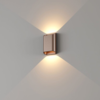 Artdelight Modern klassiek wandlamp Diaz small 2-lichts brons geborsteld