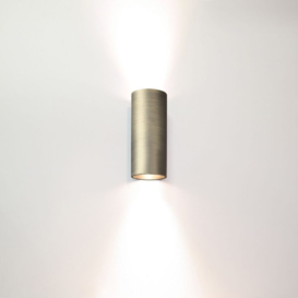 Wandlamp Roulo 2-lichts antiek brons