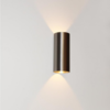 Artdelight klassiek Industriële wandlamp Brody 2-lichts aluminium