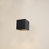 Artdelight Modern Hotel Chique wandlamp Gymm 1-lichts zwart goud