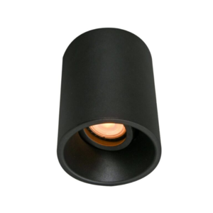 Artdelight Modern minimalistisch plafondlamp Moreno 1-lichts zwart